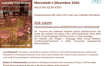 Presentazioen del libro LFA | 4 Dicembre 2024