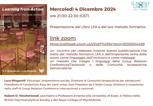 Presentazione del Libro LFA e del suo metodo formativo